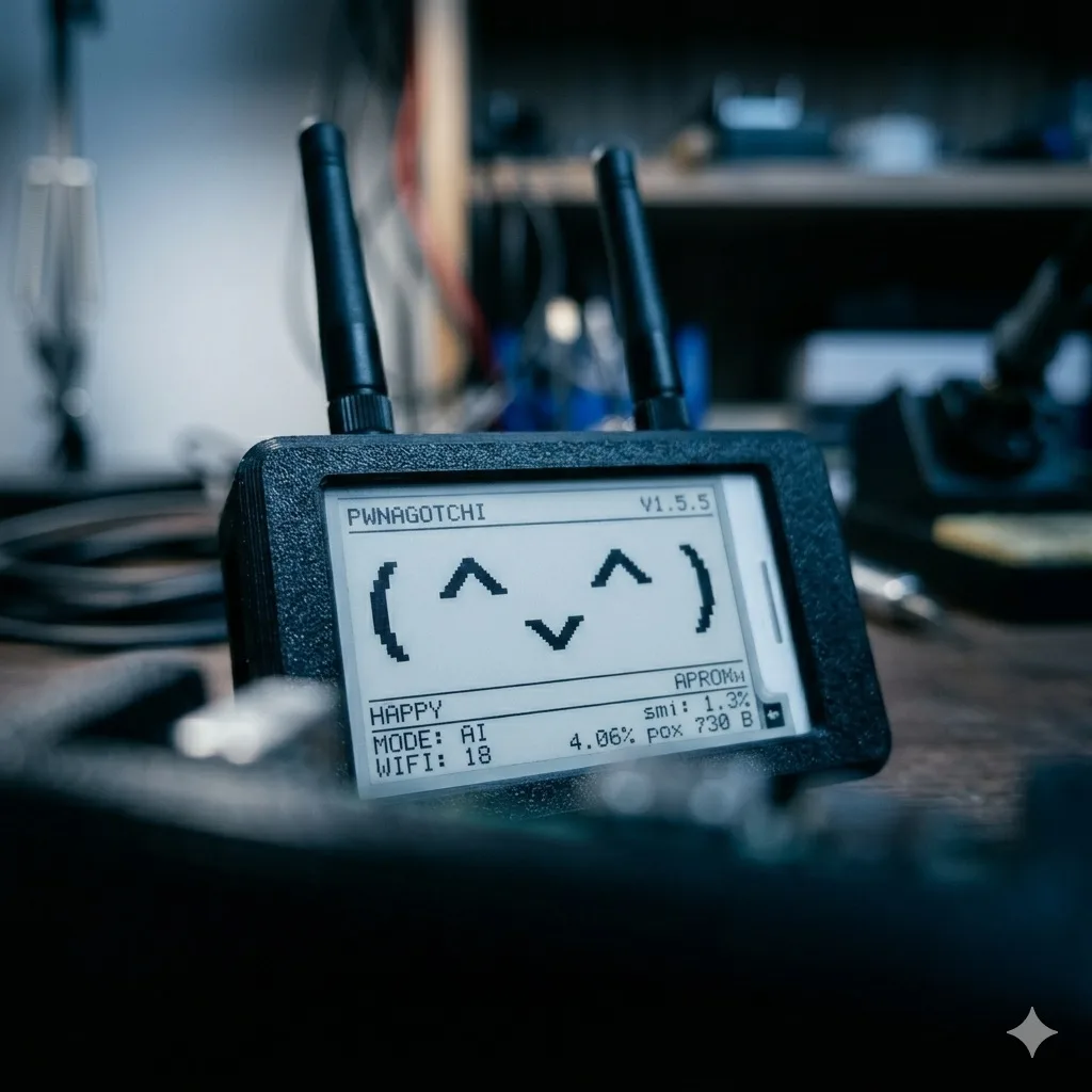 E-ink face mid-capture